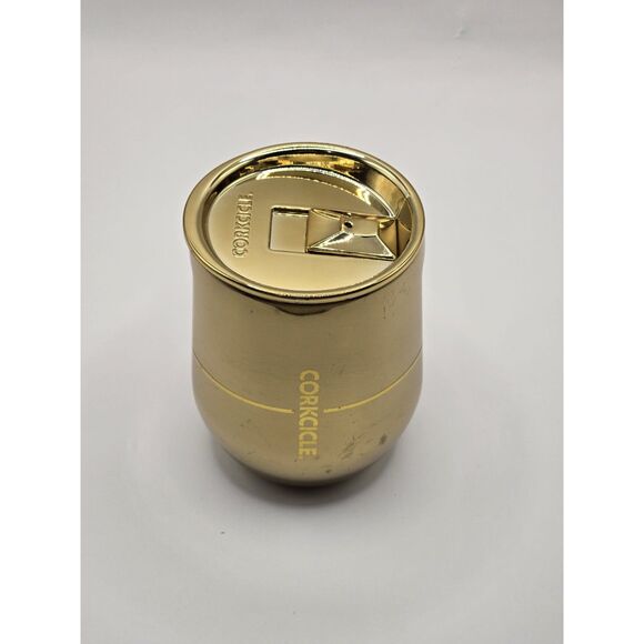 Star Wars Corkcicle 3CPO 12oz Tumbler W/ Lid Double Wall Gold AS IS - Picture 5 of 6